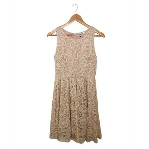 BB DAKOTA Antique Ivory Lace Dress NWT Girls 10